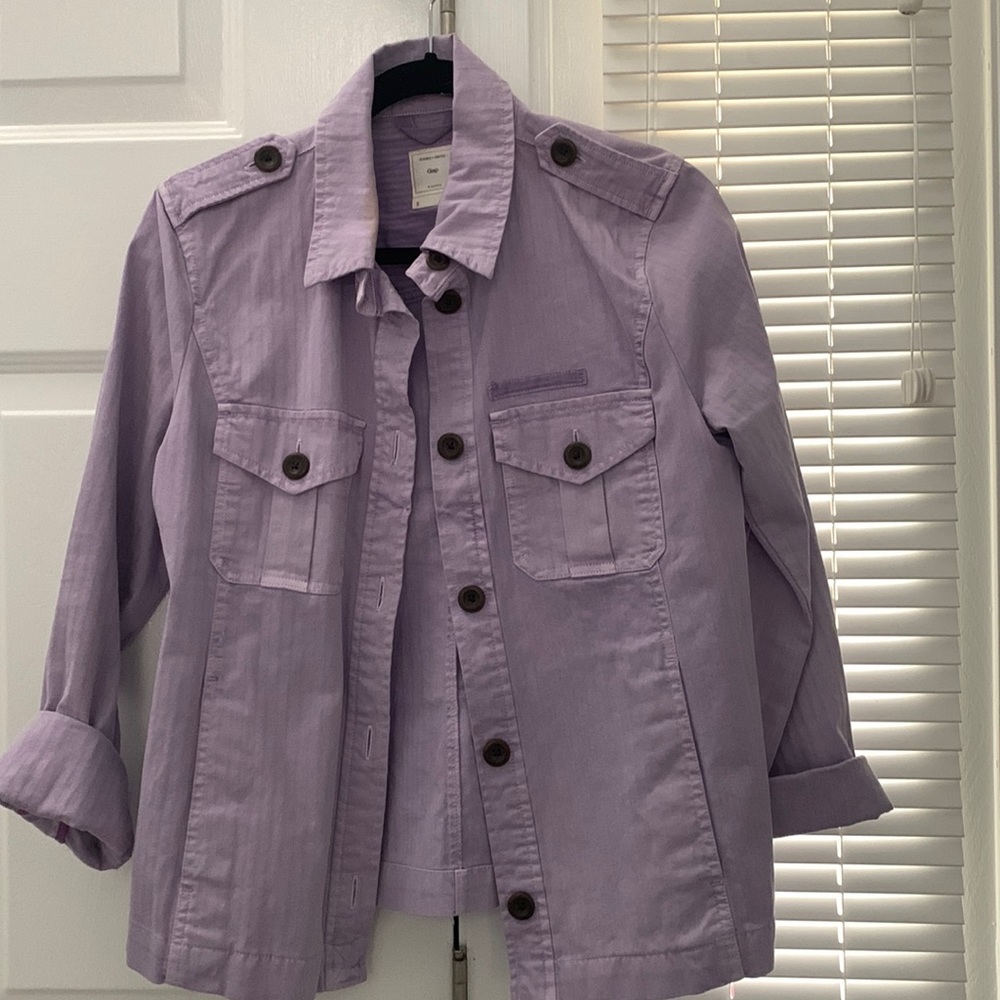 LAVENDER JEAN JACKET
